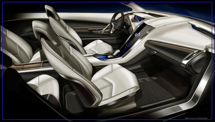 Интерьер Cadillac Converj Concept 2009 года  (фото 19 из 24)